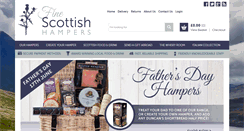 Desktop Screenshot of finescottishhampers.com